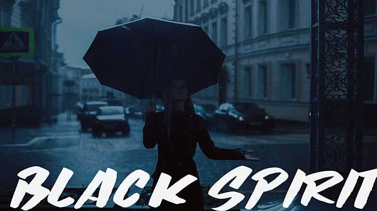 Black Spirit Font