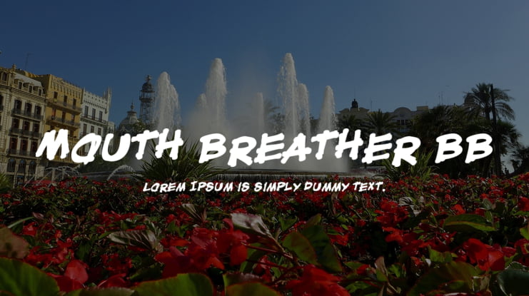 Mouth Breather BB Font Family