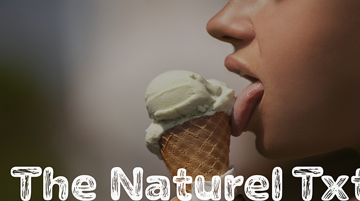 The Naturel Txt Font