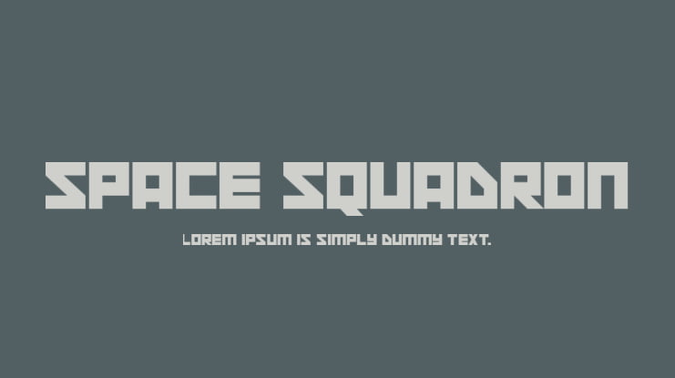 Download Free Space Squadron Font Family Download Free For Desktop Webfont PSD Mockup Template