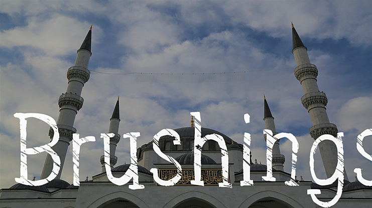 Brushings Font