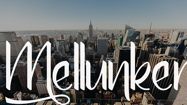 Mellunker Font