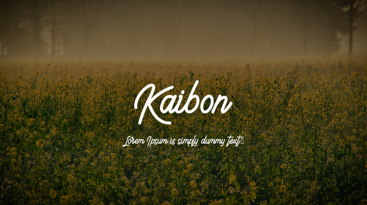 Kaibon Font
