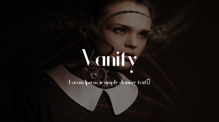 Vanity Font Family