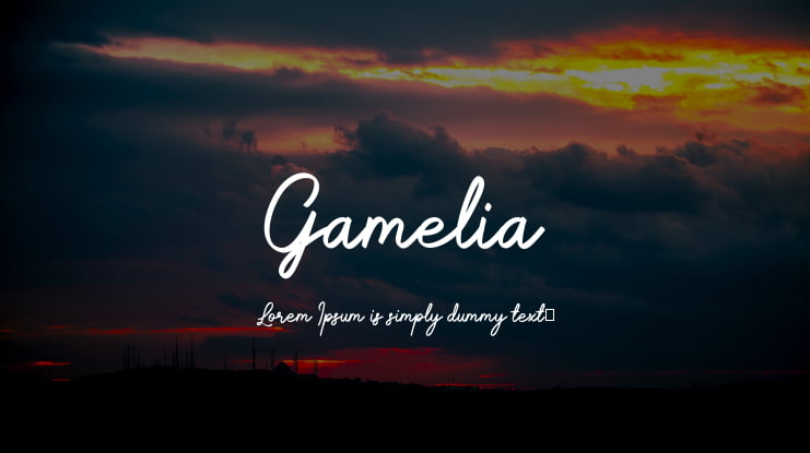 Gamelia Font