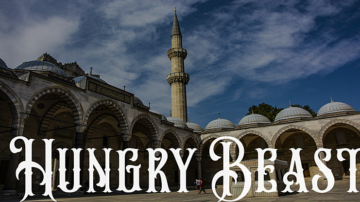 Hungry Beast Font