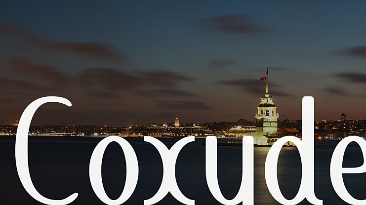 Coxyde Font