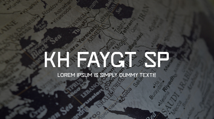 KH Faygt SP Font