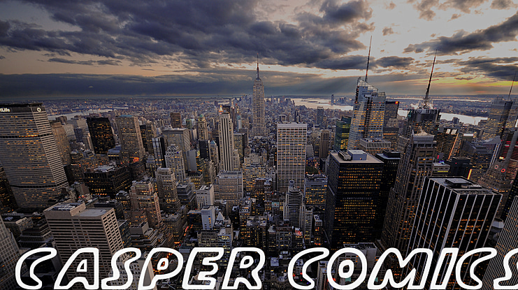 Casper Comics Font Family