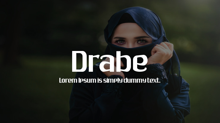 Drabe Font