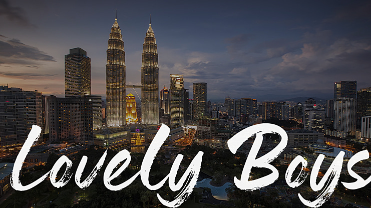 Lovely Boys Font