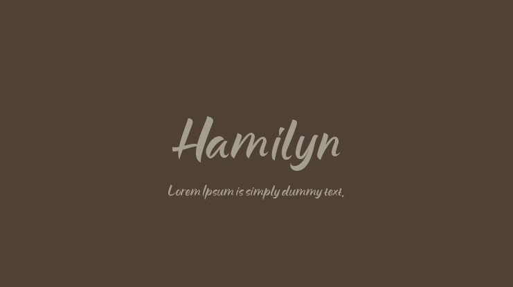 Hamilyn Font