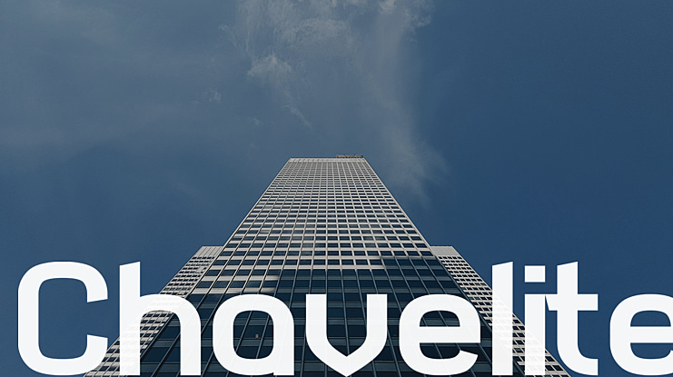 Chavelite Font