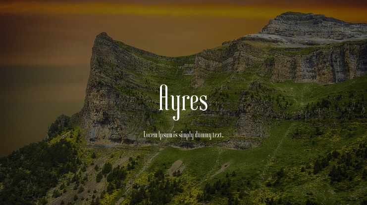 Ayres Font