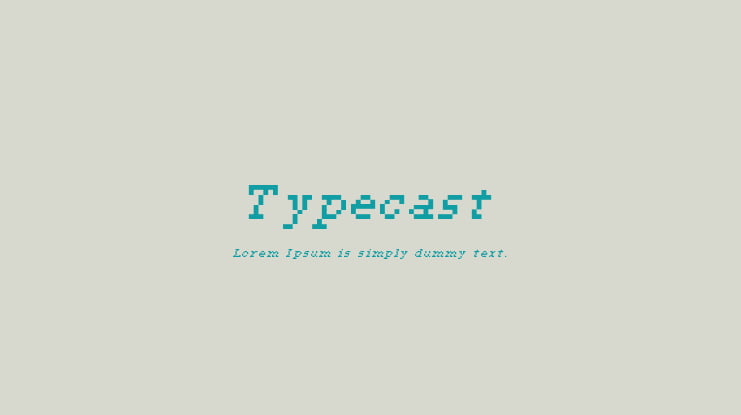 Typecast Font Family