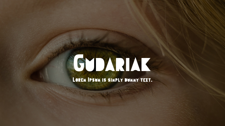 Gudariak Font Family