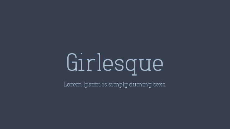 Girlesque Font