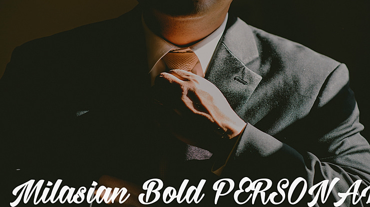 Milasian  PERSONAL Font Family