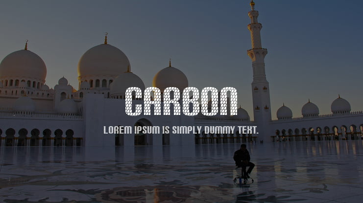 Carbon Font Family