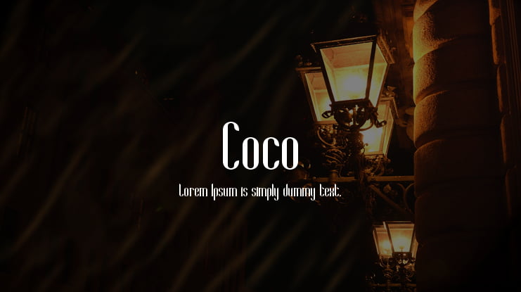 Coco Font Family