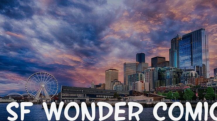 SF Wonder Comic Font Family