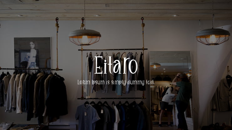 Eitaro Font