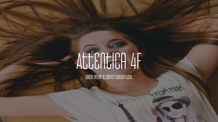 Attentica 4F Font
