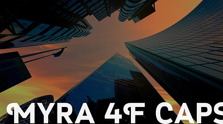 Myra 4F Caps Font Family
