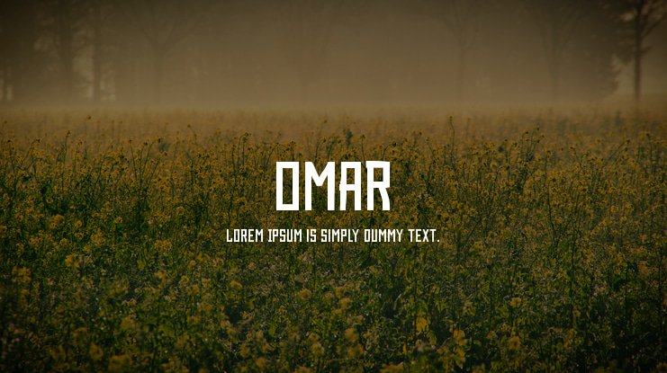 Omar Font Family