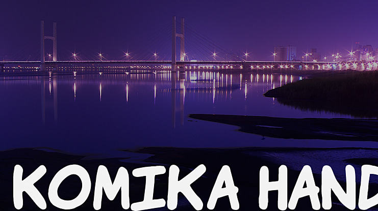 Komika Hands Font Family