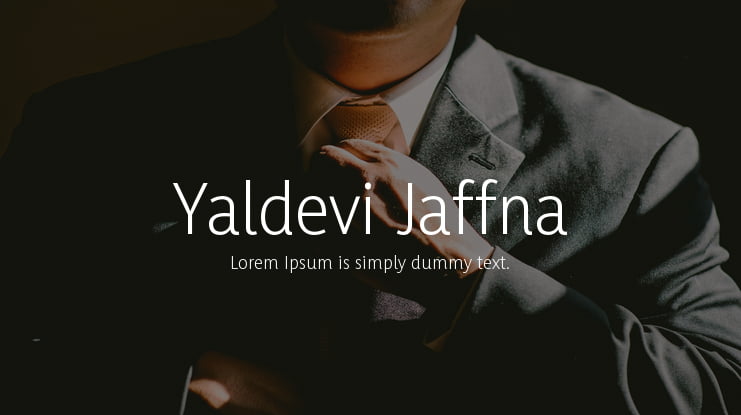 Yaldevi Jaffna Font Family