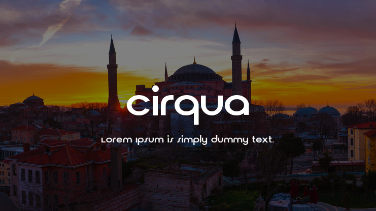 Cirqua Font