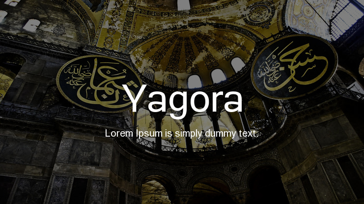 Yagora Font