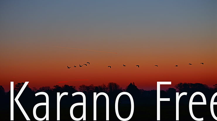 Karano Free Font