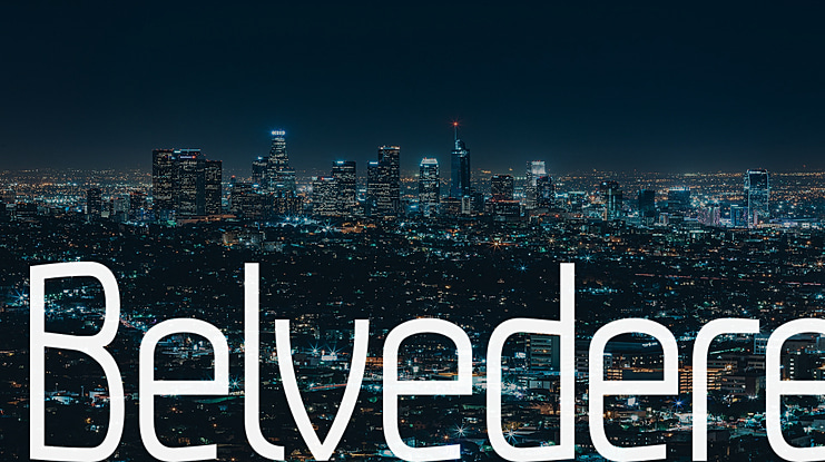 Belvedere Font Family