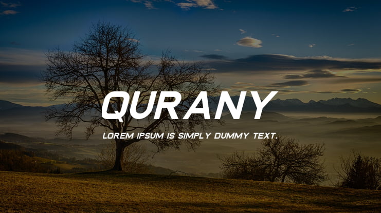 Qurany Font Family