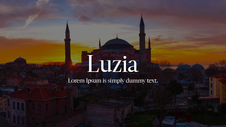Luzia Font Family