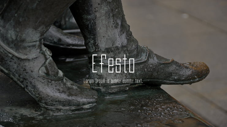 Efesto Font Family