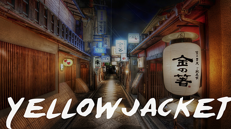 Yellow Jacket Font Family