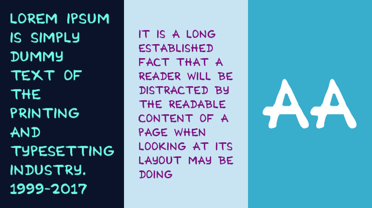 Cartoonist Simple Font