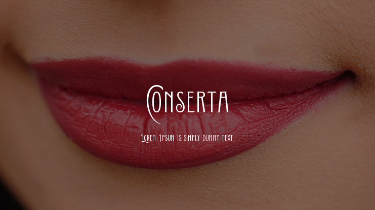 Conserta Font Family