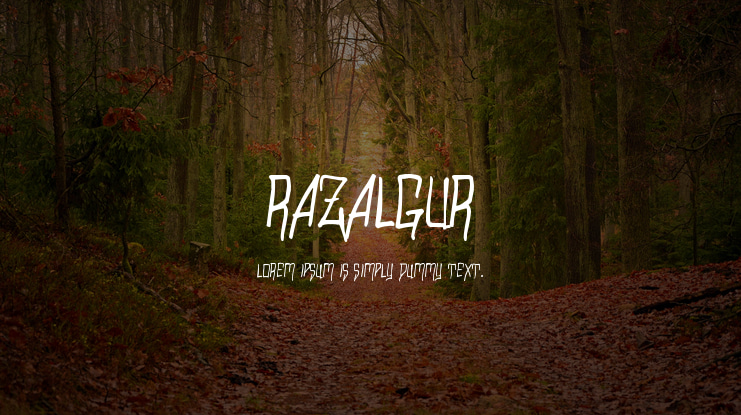 Razalgur Font