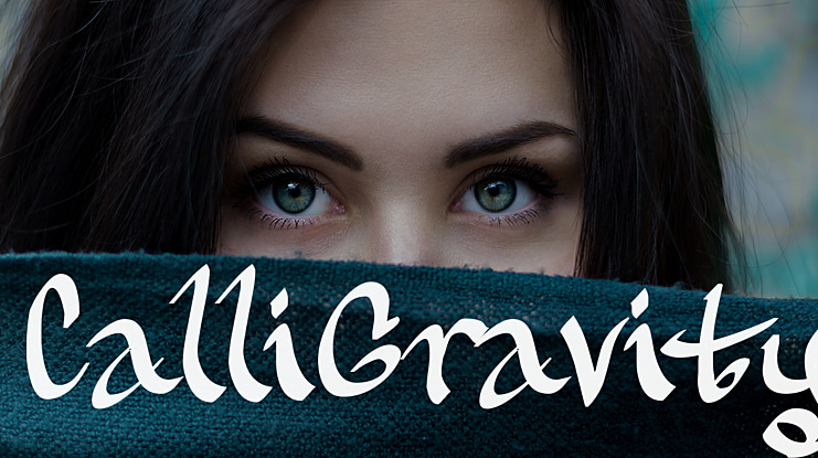 CalliGravity Font