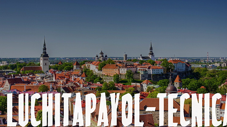 LuchitaPayol Tecnica Font