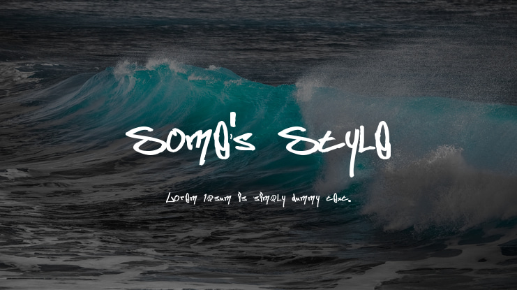 Some's Style Font Family