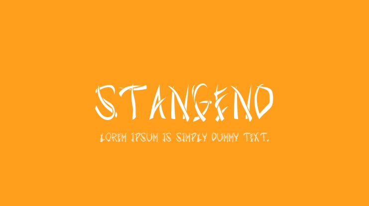 StangenD Font