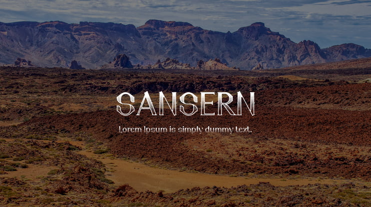 SANSERN Font