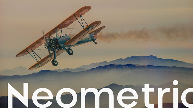 Neometric Font Family