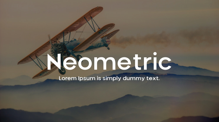 Neometric Font Family