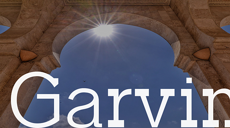 Garvin Font Family